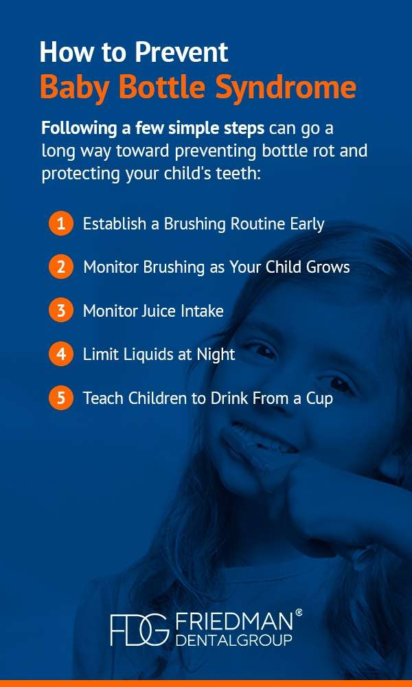 how to prevent baby bottle syndrome